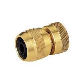 Landscapers Select Heavy Duty Hose Coupling, 5/8 In, Female, Solid Brass