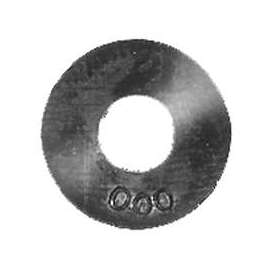 Danco 35061B Durable, Flat Water-Resistant Faucet Washer, #000, Rubber, Black