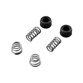 Danco DL-17 Series 88050 Seat and Spring Kit, Rubber/Stainless Steel, Black
