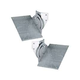 SELKIRK 200420 Universal Roof Support Kit, Stainless Steel, For All Roof Pitches and Requires Only Simple Framing