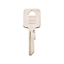 HY-KO 11010B50 Key Blank, Brass, Nickel