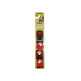 Aspenpet 27879 Adjustable Dog Collar, 16 to 26 in L Collar, Nylon, Red