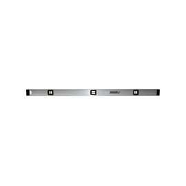 Johnson 1300-4800 Top Reading I-Beam Level, 0.026 in Accuracy, 48 in L x 2.3 in H, 3 Vials, Aluminum