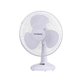 PowerZone Desk Fan, Pp Blade, 40 W, 120 V, 60 Hz, 3 Speeds, 16 In W