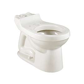 American Standard Champion 3395A001.020 Toilet Bowl, Elongated, 1.28 gpf, Vitreous China, White