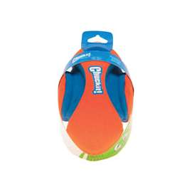 Chuckit! 253101 Dog Toy, Polyester/Rubber, Blue/Orange