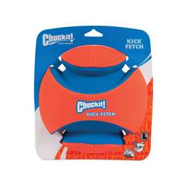 Chuckit! 251201 Dog Toy, L, High-Visibility Toy, Canvas/Rubber, Blue/Orange