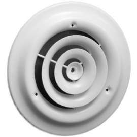 6"WHT RND Ceil Diffuser