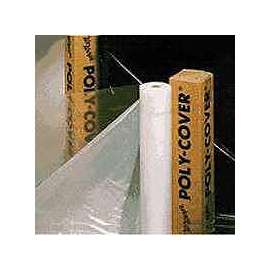 Warp's 6CH20 Poly Film, 25 ft L, 20 ft W, 6 mil Thick, Clear