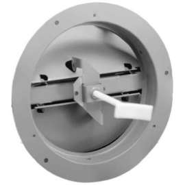 8" BRN RND Damper Ring