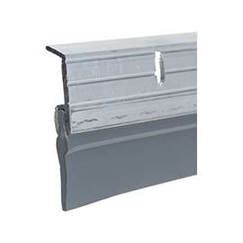 Frost King A59/36H Door Sweep, 36 in L, 1-5/8 in W, Aluminum Flange