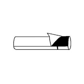 GAF 0915000MV Roofing Leak Barrier, 66.7 ft L, 200 sq-ft Coverage Area, Fiberglass, Black