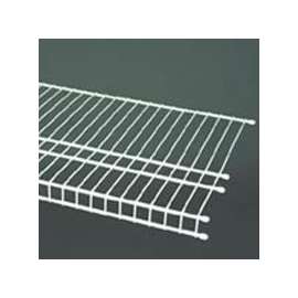ClosetMaid SuperSlide 4726 Wire Shelf, 50 lb Weight Capacity, 16 in L, 48 in W, Steel, White