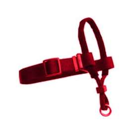 Petmate 0380005 Pet Halter, L, Nylon Harness, Red