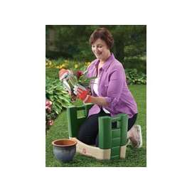 STEP2 GARDEN KNEELER 534900 Kneeler Seat, 300 lb Weight Capacity, Plastic Frame