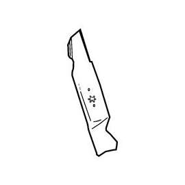 MTD 490-100-M115 Lawn Mower Blade, 1 in Star Center Hole, For 1997 and After MTD Mowers