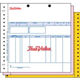 TV 1000CT 3Part Invoice
