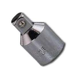 Vulcan Socket Adapter, 1/2 In Female X 3/8 In Male, Chrome Vanadium Steel, Chrome