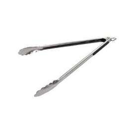 GrillPro 40259 Barbecue Tongs, 15 in L, Stainless Steel