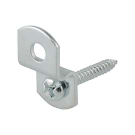 OOK 50220 Mirror Clip Set, Wall Mounting, Metal, Nickel