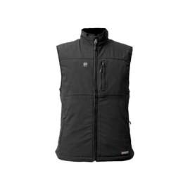 Mobile Warming MWJ13M01-MD-BLK Vinson Heated Vest, M, Men's, 40 in Fits to Chest, Fabric, Black