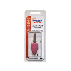 Weiler 36801 Grinding Point, Aluminum Oxide