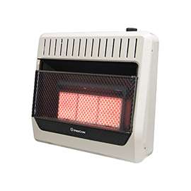 ProCom Heating MG3TIR Ventless Dual Fuel Heater, 28,000 to 30,000 Btu, Natural Gas, Propane