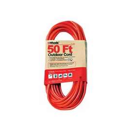 Outdoor Round Vinyl Extension Cord, 100 ft