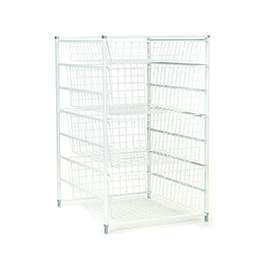 ClosetMaid 6201 Four-Drawer Kit, 21.091 in OAL, 17.8 in OAW, Steel