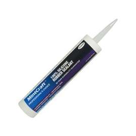 Red Devil 7851000 Silicone Rubber Sealant Caulk, Clear, 10.1 oz Cartridge
