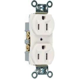 15A WHT HD DPLX Outlet