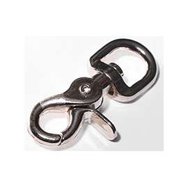 BARON 5015-3/4 Trigger Snap, 90 lb Weight Capacity, Steel, Nickel