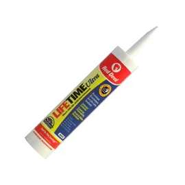Red Devil Lifetime 0770 Acrylic Sealant, White, 10.1 fl-oz Cartridge