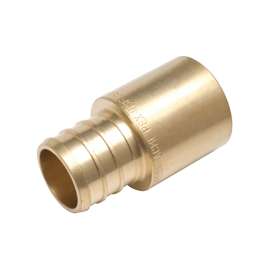 SharkBite UC607LFA Hose to Pipe Adapter, 1/2 in PEX Barb, 1/2 in Male Sweat