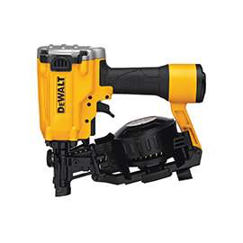 DeWALT DW45RN Roofing Nailer, 120 Magazine, 15 deg Coil Roofing Fastener