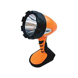 Dorcy 41-4296 Spotlight, LED Lamp, C Battery, Yellow Light