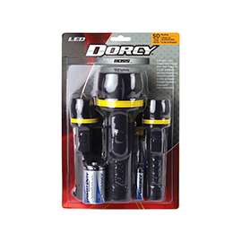 Dorcy 41-5983 Flashlight, LED Lamp, Black