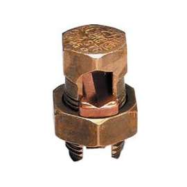 Blackburn SB8HM2 Split Bolt Connector, 8 STR - 10 SOL Copper, Bronze