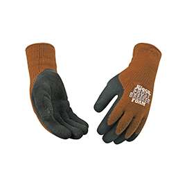 Frost Breaker 1787-XL High-Dexterity Protective Gloves, XL, Knit Wrist Cuff, Regular Thumb, 11 in L, Brown