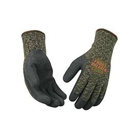 Frost Breaker 1788-XL High-Dexterity Protective Gloves, XL, Knit Wrist Cuff, Regular Thumb, Camouflage/Green