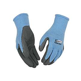 Warm Grip 1790W-L Protective Gloves, L, Knit Wrist Cuff, Gray, Acrylic