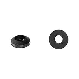 Danco 36812B Durable Faucet Seat Washer, Rubber, Black
