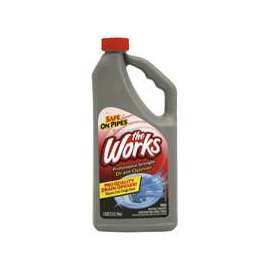 The Works 33320WK Drain Opener, 32 oz Bottle