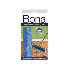 Bona AX0003053 Cleaning Pad, Microfiber, Dark Blue/Light Blue