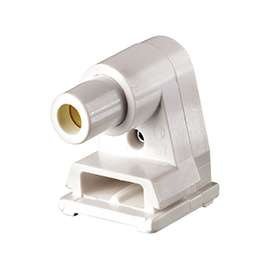 Leviton 2536 Pedestal Lamp Holder, 1000 V, 660 W, Thermoplastic