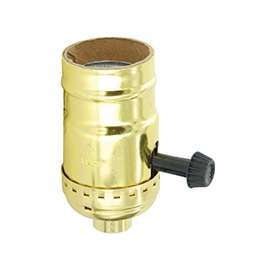 Leviton 7070-PG 2-Circuit Lamp Holder, 250 V, 250 W, Phenolic