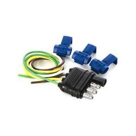 HOPKINS 48105 Trailer Wiring Kit, 4-Wire, 12 in L