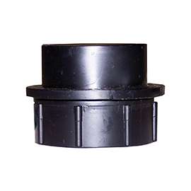 GENOVA 800 Series 89915 Swivel Tray Plug, 1-1/2 in Spigot, 1-1/2 in FIP, Black