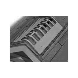 Duraflo 6072METBL Ridge Vent, Polypropylene, Black