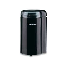 Cuisinart DCG-20BKN Coffee Grinder, 2.5 oz Hopper, Stainless Steel, Black